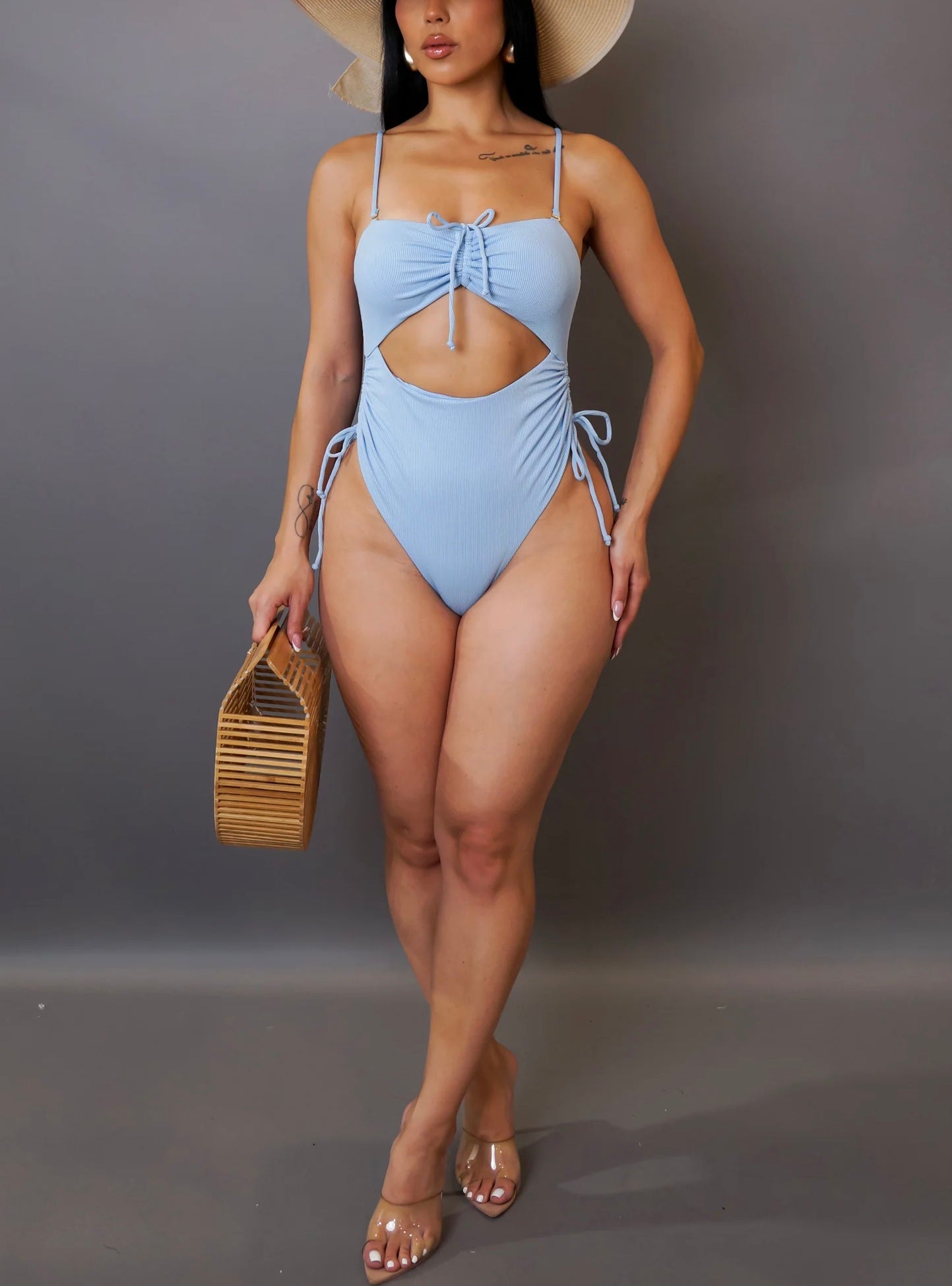 Babydoll Blue swimsuit
