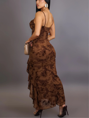 Brown Sugar MIDI Dress