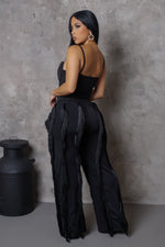 Fierce Black Pants Set
