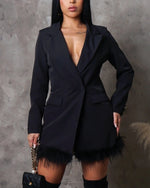 Black Swan Blazer Dress