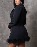 Black Swan Blazer Dress