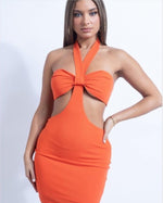 Orange Dress