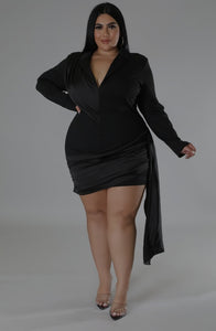 Plus Blazer Dress
