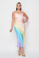 Colorful Slip Dress
