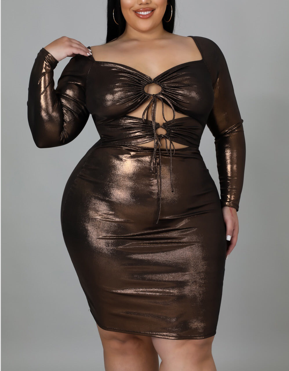 Bronze Beauty Dress