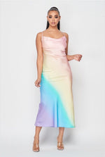 Colorful Slip Dress